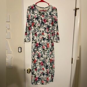 Floral dainty jewels swim dress